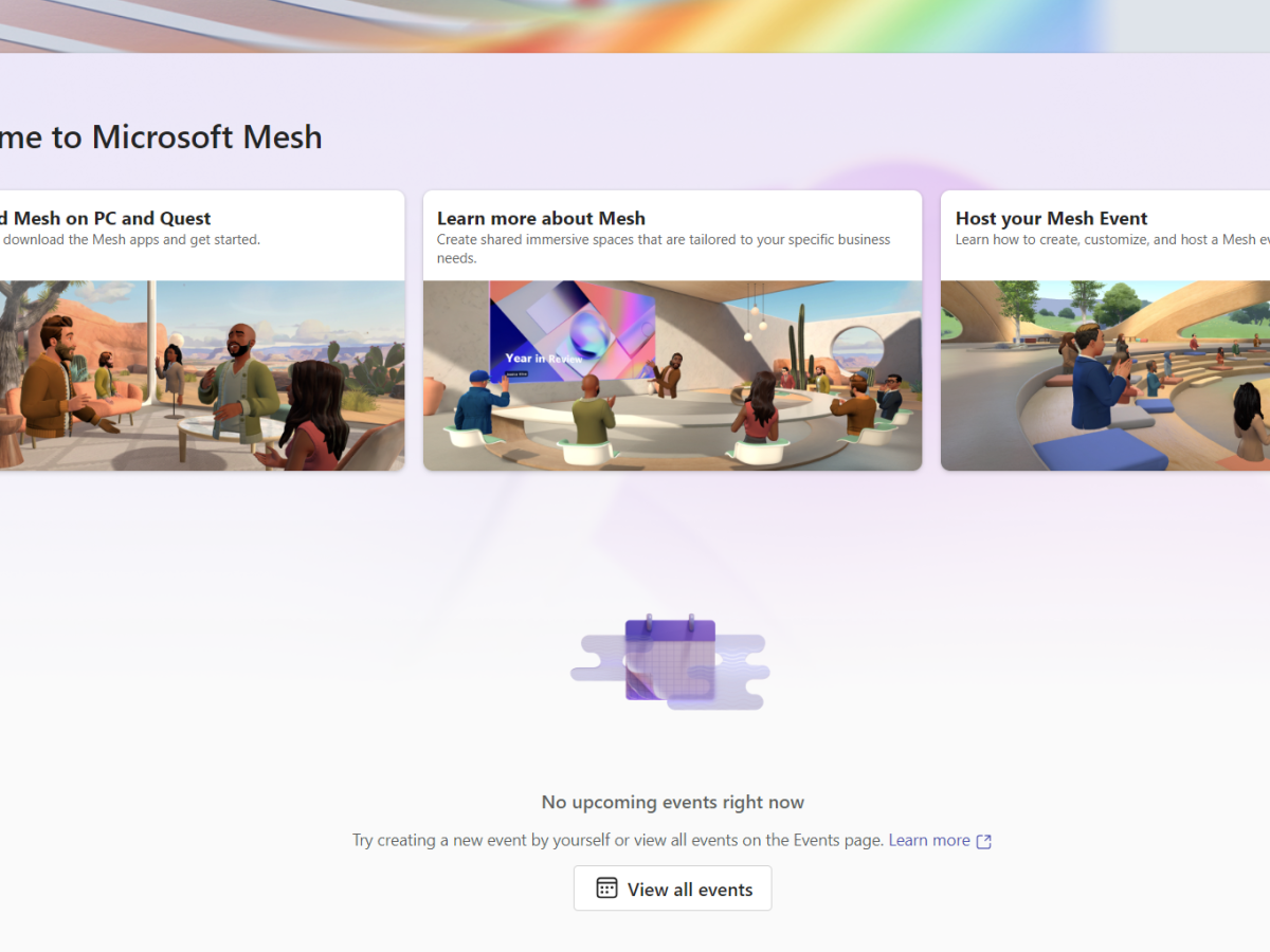 Microsoft Mesh is in Public Preview!